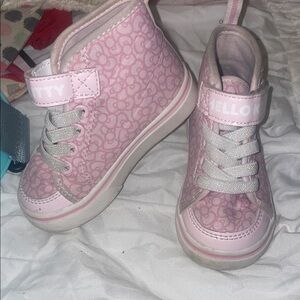 Hello Kitty Pink High-Top Sneakers for Kids